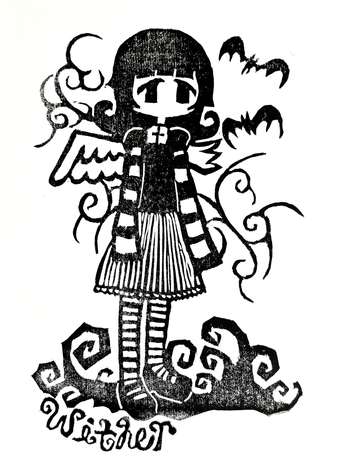 [Wither] Emo Girl Sticker