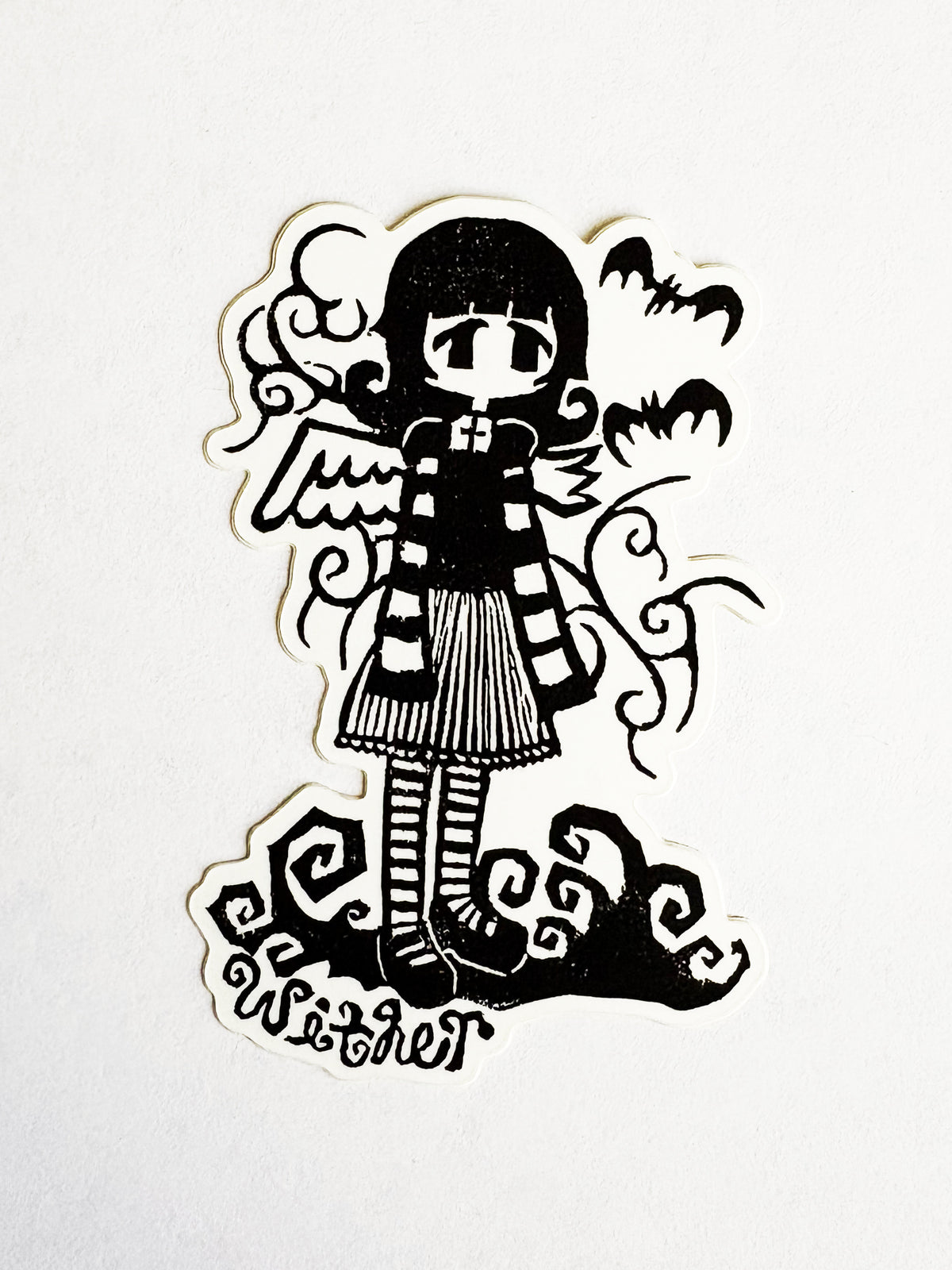 [Wither] Emo Girl Sticker