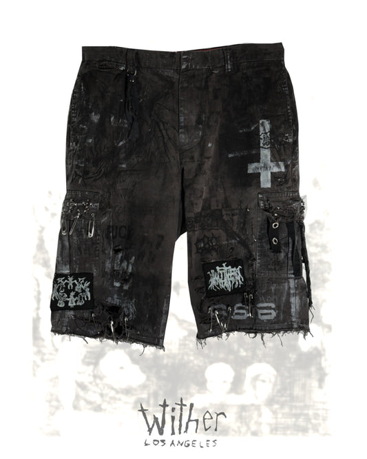 [Wither] Angel Crest Cargo Shorts (34")