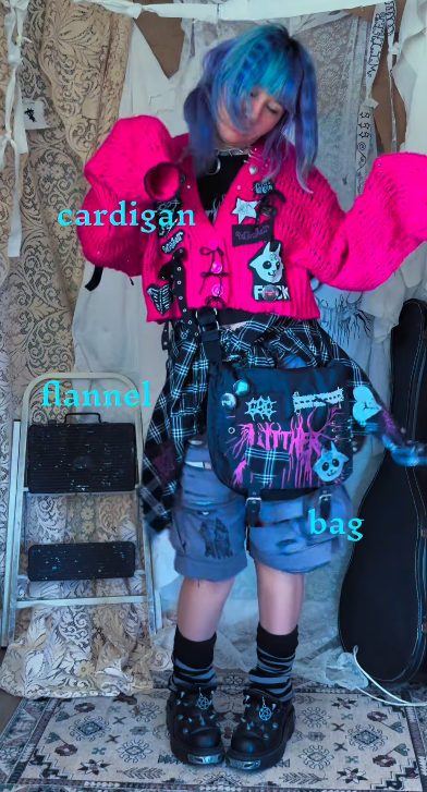 [Wither] Mixtape Cardigan