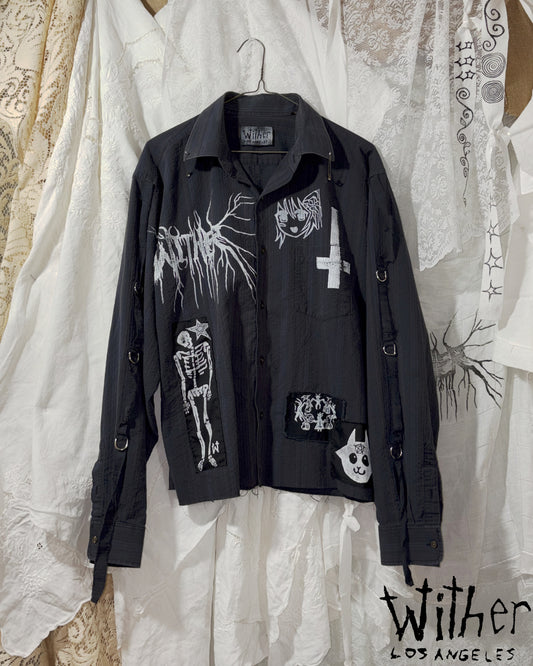 [Wither] Survival Horror Button Up